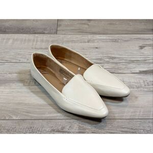 A New Day Women's Hayes Cream Loafer Flats Size 7.5